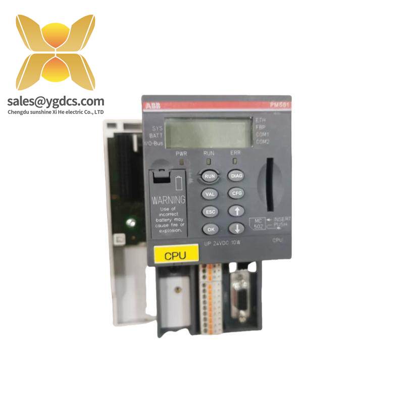 ABB PM581 PLC module