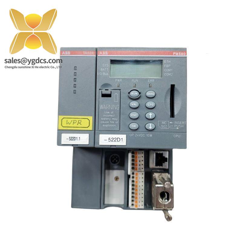 ABB PM590-ETH PLC Automation CPU
