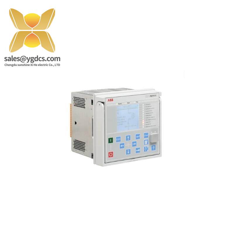 ABB REF615-C dedicated feeder relay perfectly aligned