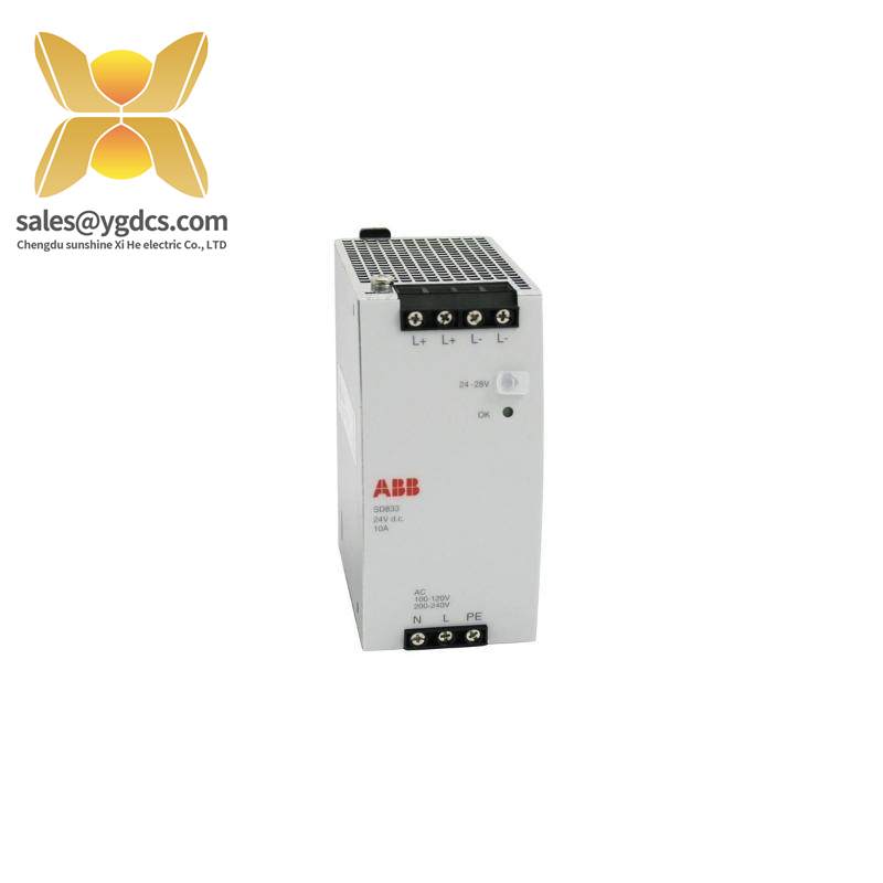 ABB SD833 800xA Series Power Supply