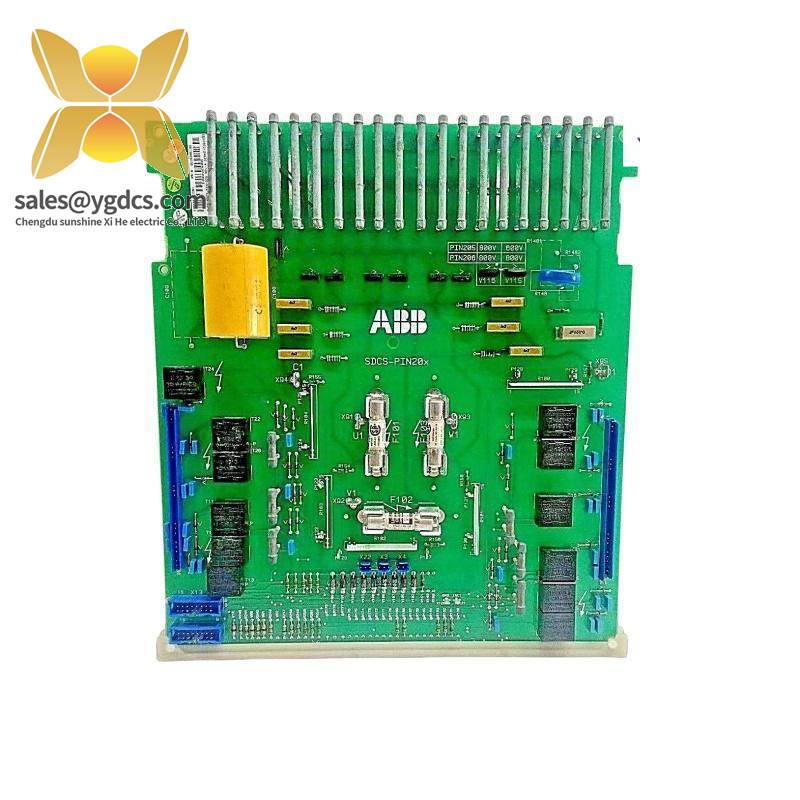 ABB SDCS-PIN-205 3ADT310500R1 POWER INTERFACE BOARD