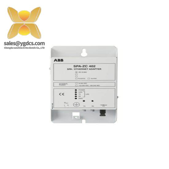 ABB SPA-ZC 402 ethernet adapter