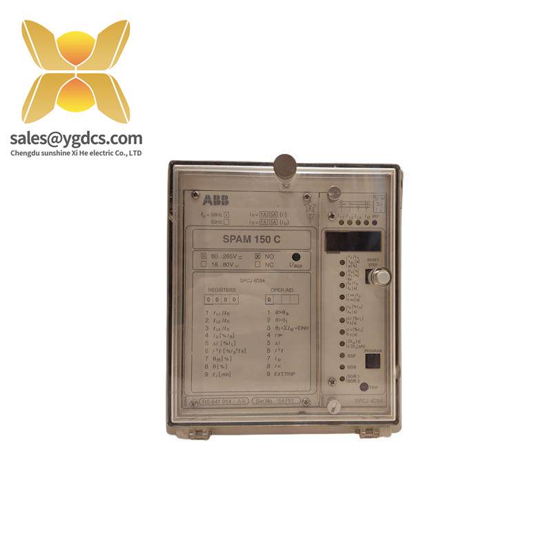 ABB SPAM-150C MOTOR PROTECTION RELAY