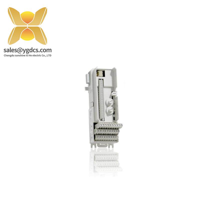 ABB TU810V1 3SBE013230R1 Compact Module Termination Unit 2x8 signal terminals.
