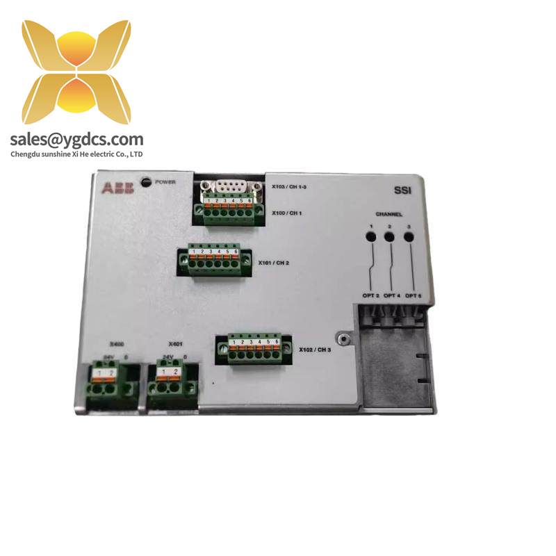 ABB XF D213 A 3BHE028122R0001 SSI Speed Sensor Interface