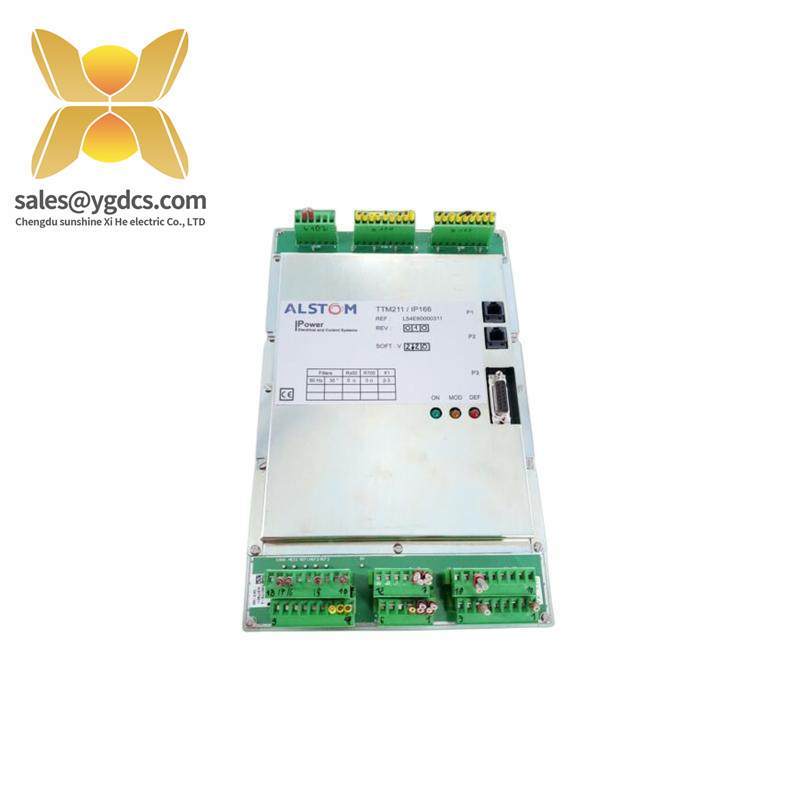 ALSTOM TTM211 IP166 L54E60000311 Logic Analog I/O Card