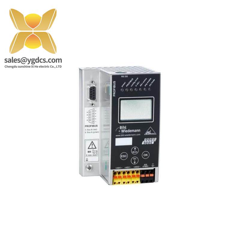 B+W BWU1569 AS-i 3.0 PROFIBUS Gateway in Stainless Steel, 2 masters
