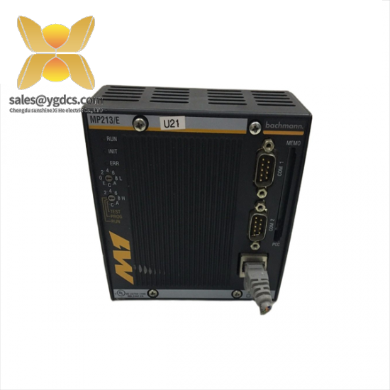Bachmann MP213/E CPU Module