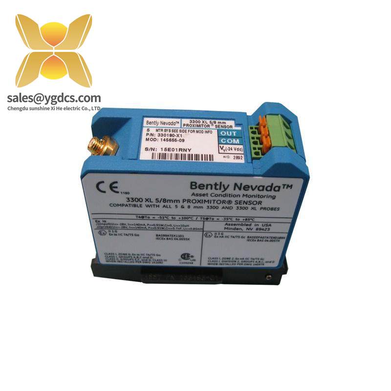 BENTLY NEVADA 330180-X2-05 MOD: 181634-02 Proximity Sensor
