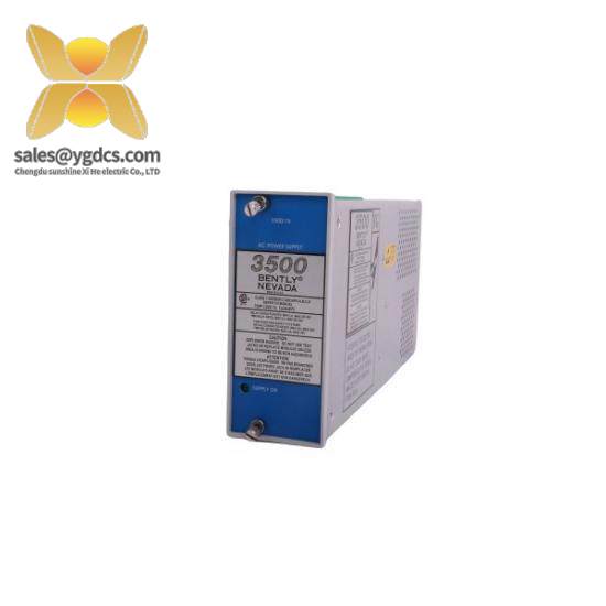 Bently Nevada 3500/15 129486-01  AC Power Supply Module