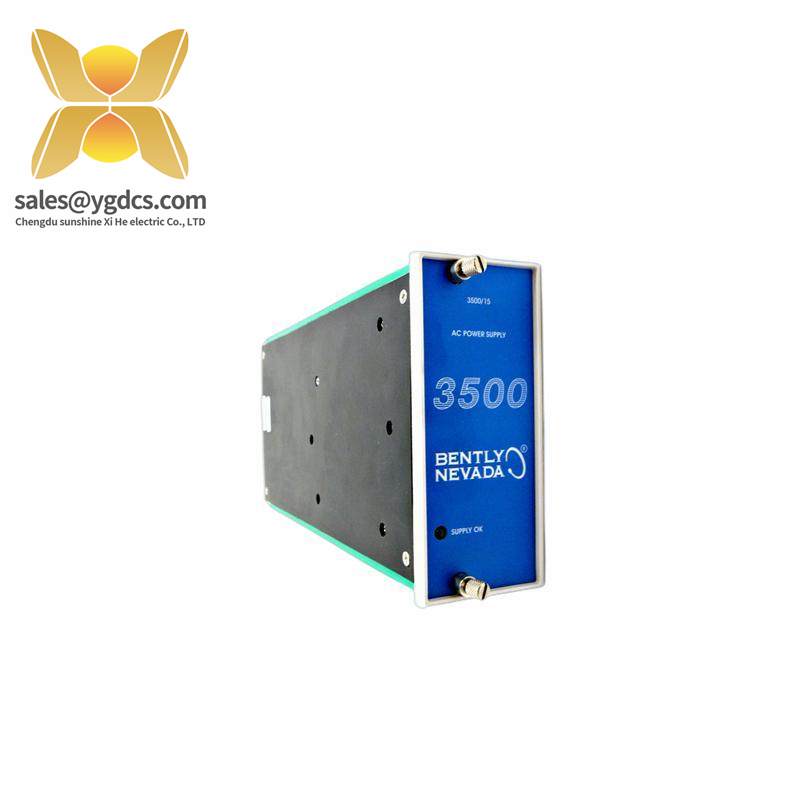Bently Nevada 3500/15 AC 127610-01 AC Power Supply Module