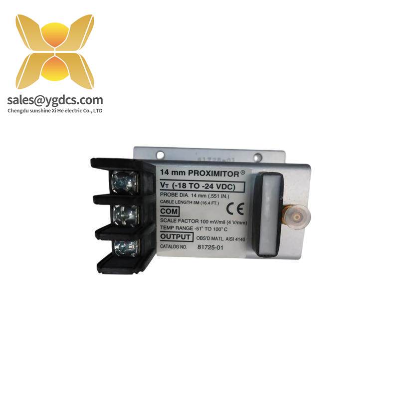 Bently Nevada 81725-02 PROXIMITOR SENSOR