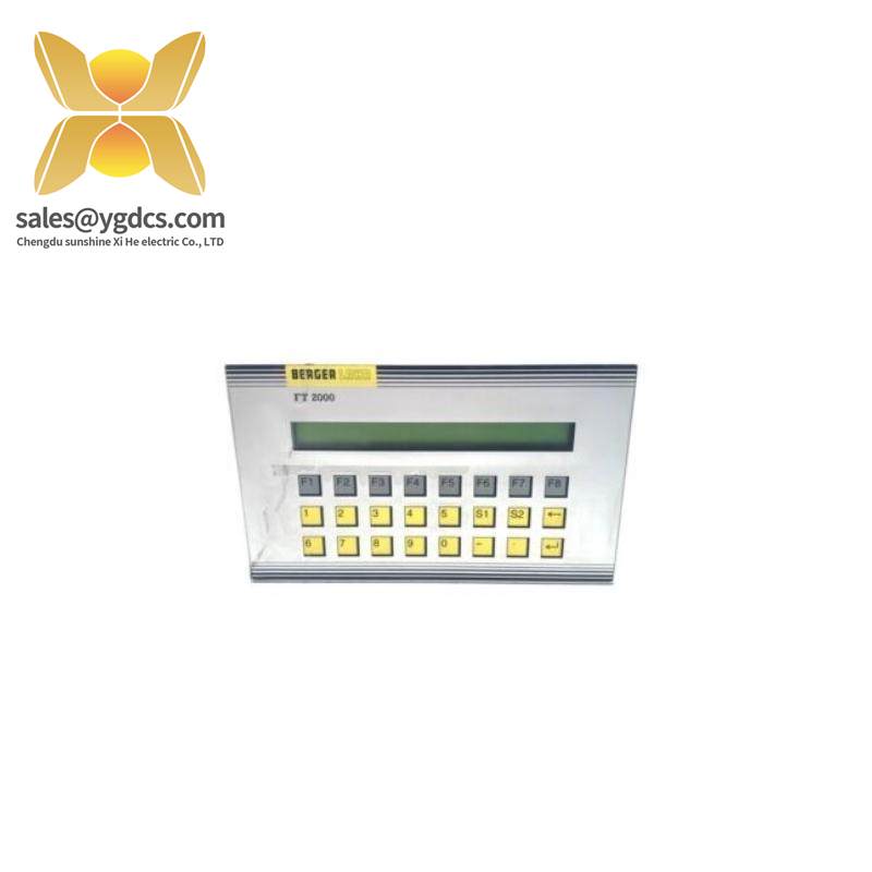 BERGER LAHR FT2000 OPERATOR PANEL