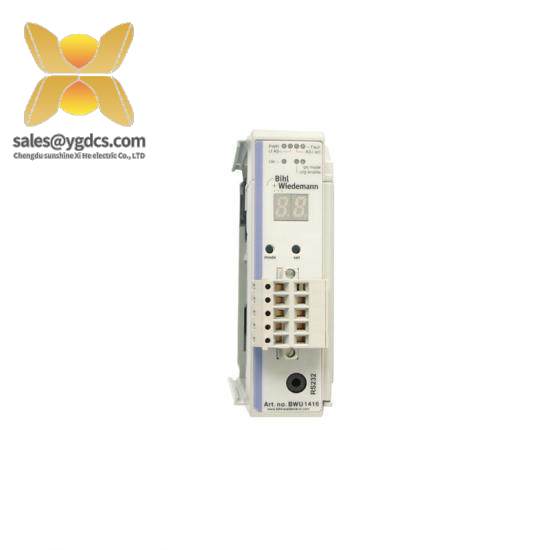 BIH2+WIEDERMANN BWU1840 BWU1416 AS-Interface Master/Scanner Module