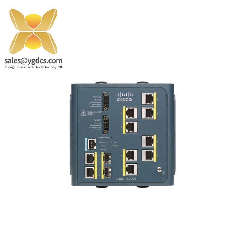 CISCO IE-3000-8TC INDUSTRIAL ETHERNET SWITCH
