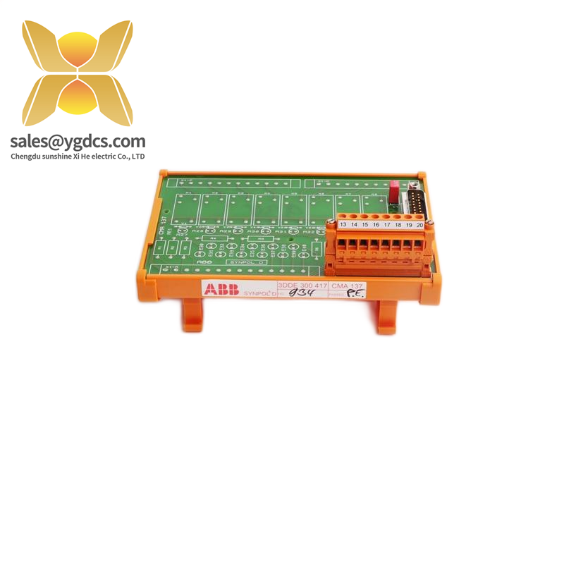 ABB CMA137 3DDE300417 Connection Module