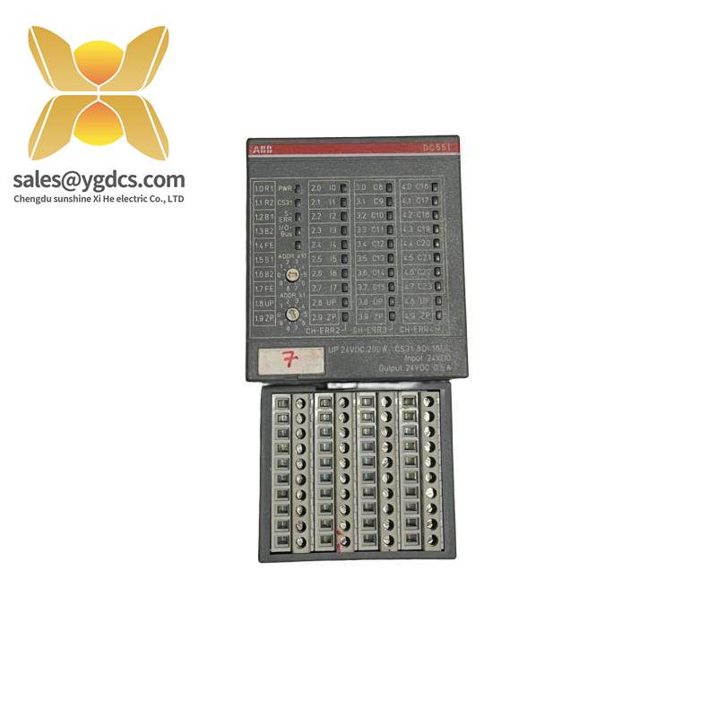 ABB DC551-CS31 AC500PLC communication module