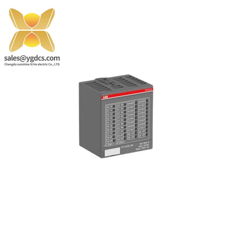 ABB DX522 1SAP245200R0001 Digital input/output module.