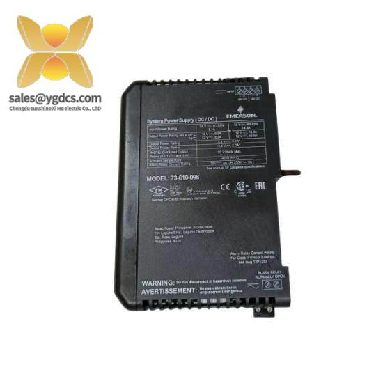 Emerson DeltaV KJ1501X1-BC3 Power Supply