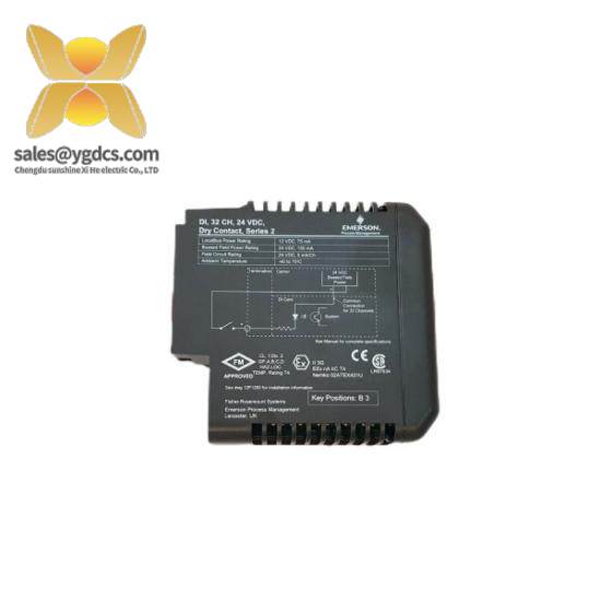EMERSON KC4011X1-BA1 12P6709X032  Digital Input Module