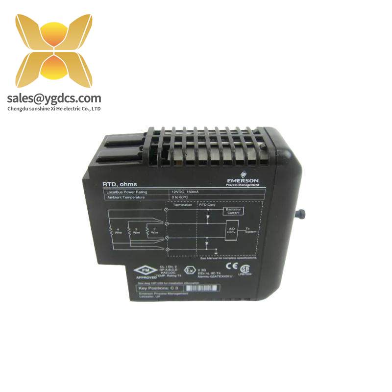 Emerson KJ3002X1-BA1 12P0680X132 VE4003S2B2 Input Module