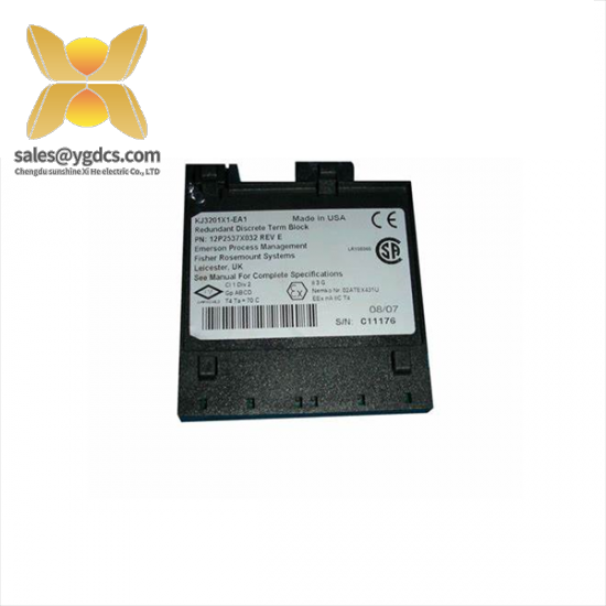 EMERSON KJ3201X1-EA1 Redundant Discrete Terminal Block
