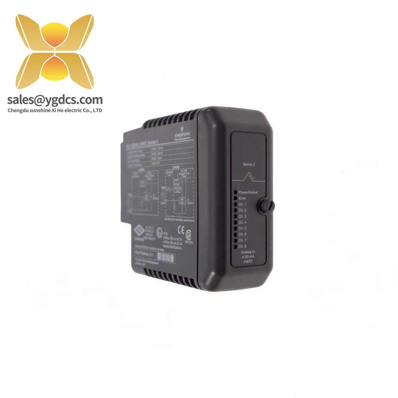 EMERSON KJ3222X1-BA1 12P2532X142 DeltaV™ Analog Input Card