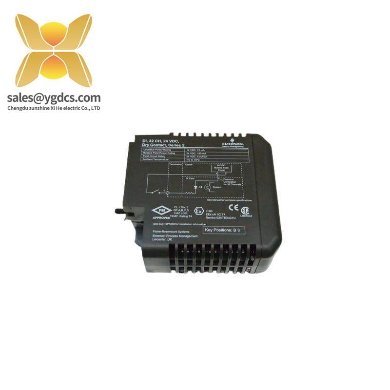 EMERSON KJ3222X1-EA1 12P2533X022 Input Module