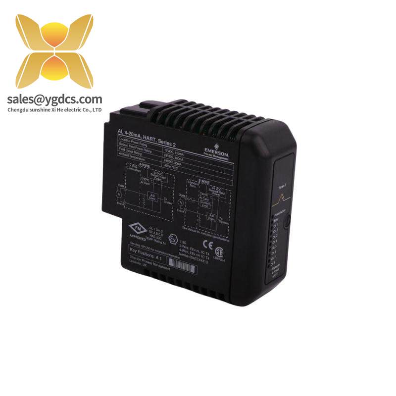 Emerson KJ3223X1-BA1 12P2871X012 ANALOG MODULE
