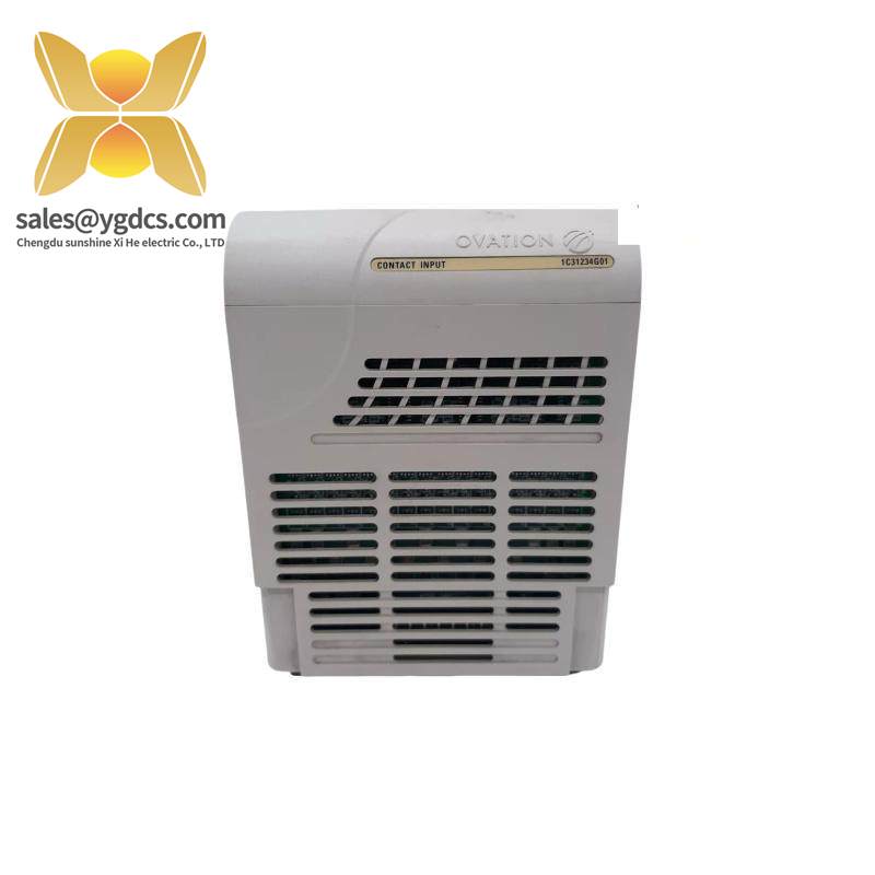 Emerson Ovation 1C31234G01 Contact Input Module