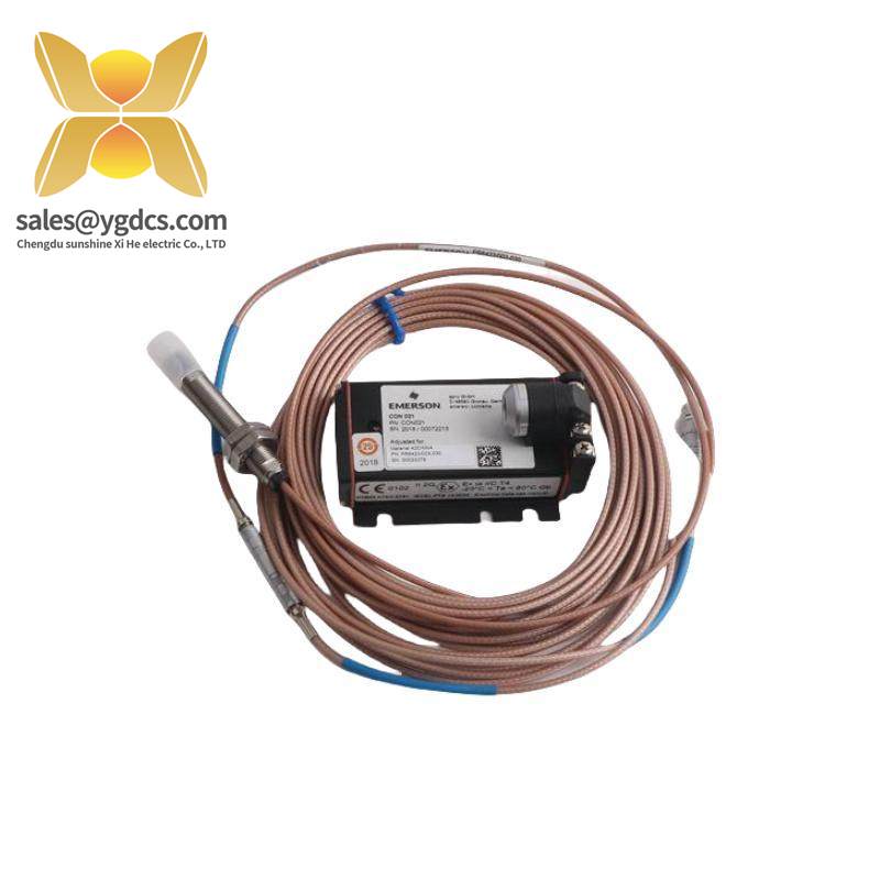 Emerson PR6423/000-010 CON021 Eddy current displacement sensor