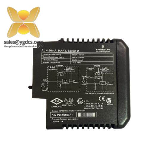 Emerson VE4003S2B2 DeltaV Analog Input Module