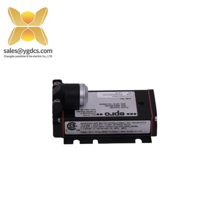 EPRO PR6423/101-101 CON031 TSI Module