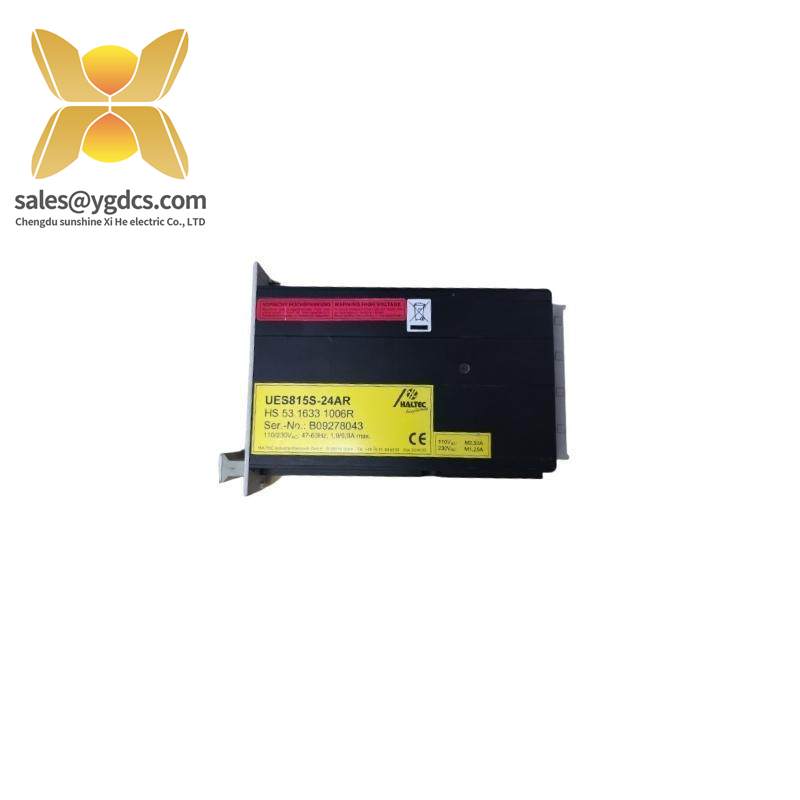 EPRO UES815S-24AR1 Power supply module