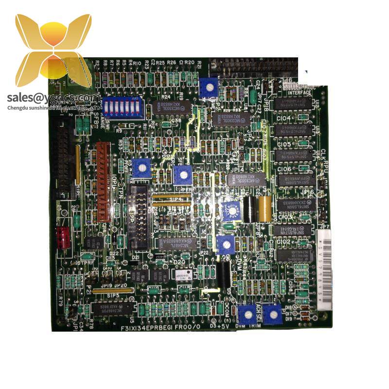 GE F31X134EPRBEG1 PROCESSOR INTERFACE CARD PCB