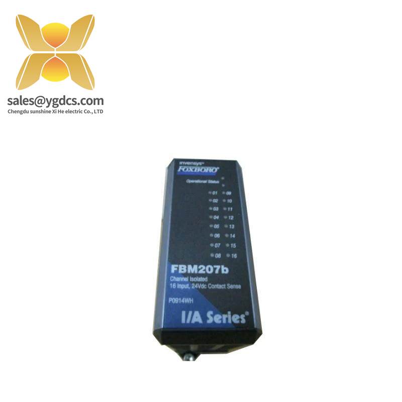 FOXBORO FBM207B Channel Isolated 16 Input Module