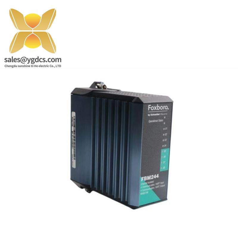 FOXBORO FBM244 RH927AK HART 4 Input Module