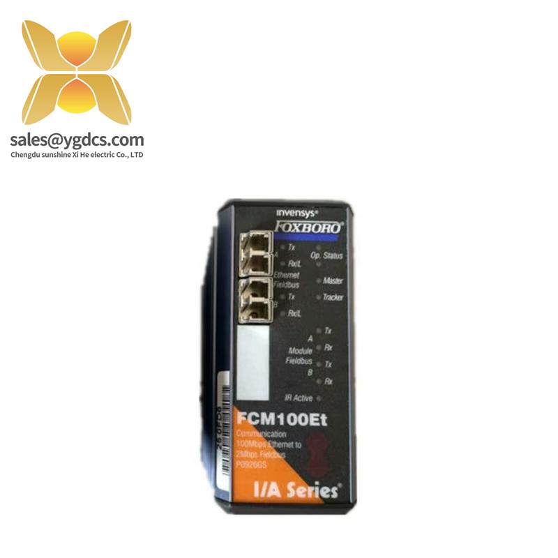 FOXBORO FCM100ET P0926GS Communications Module