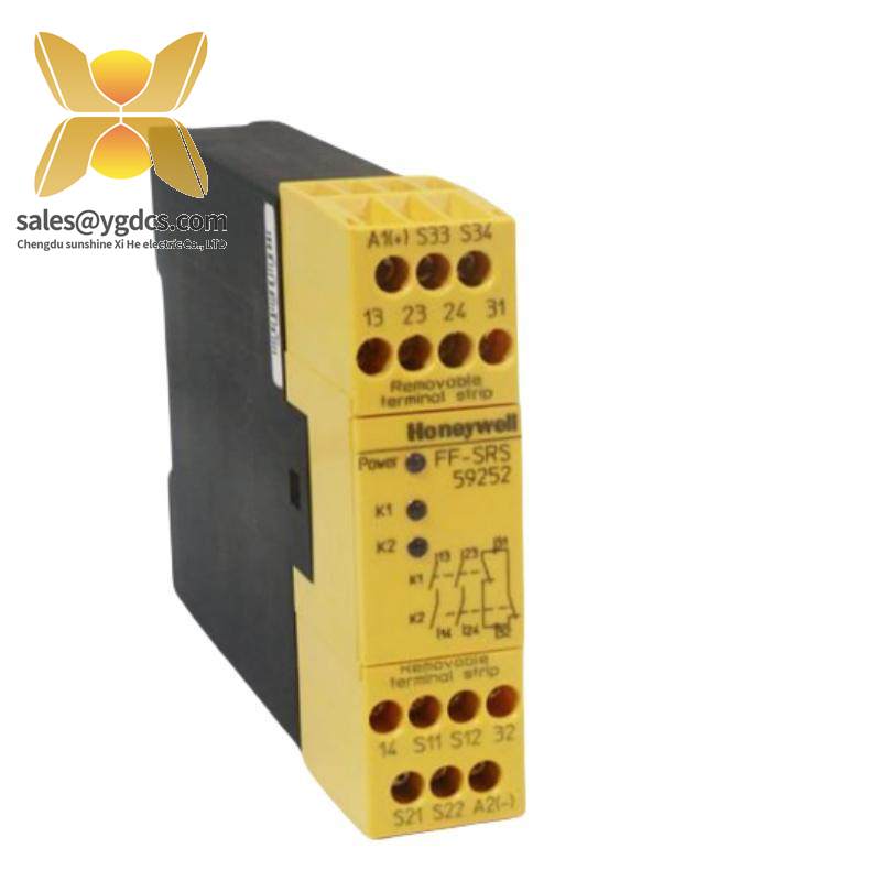 HONEYWELL FF-SRS59252 SAFETY RELAY MODULE