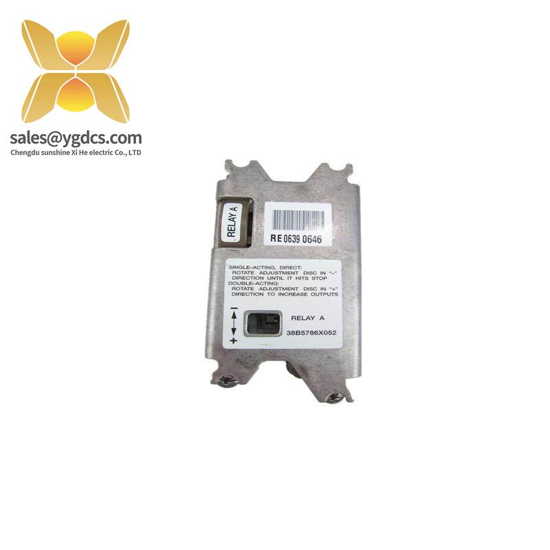 FISHER 38B5786X052 Relay Assembly