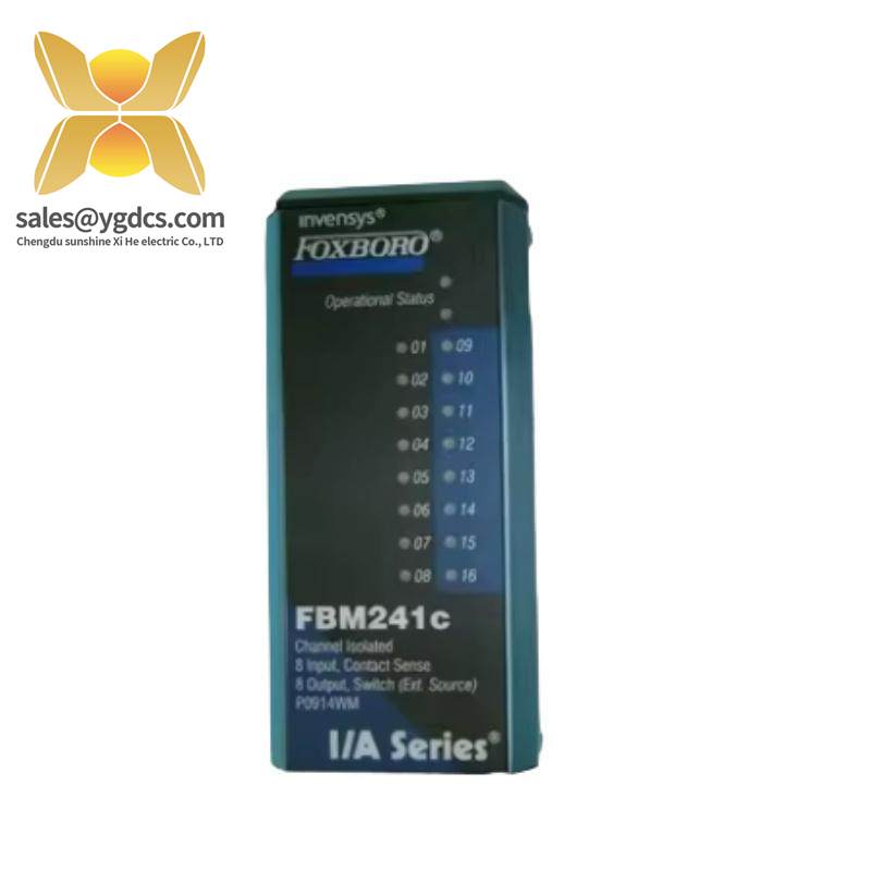 Foxboro FBM207C P0917GY CHANNEL ISOLATED CONTACT SENSE