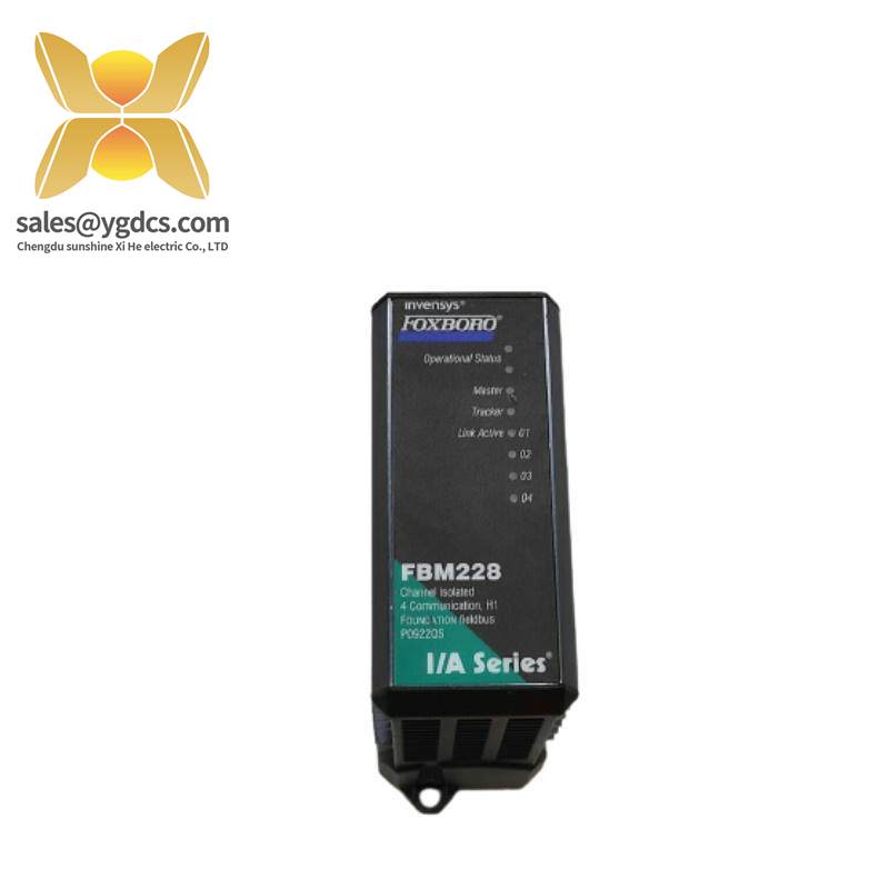 FOXBORO FBM228 CHANNEL ISOLATED H1 FOUNDATION FIELDBUS