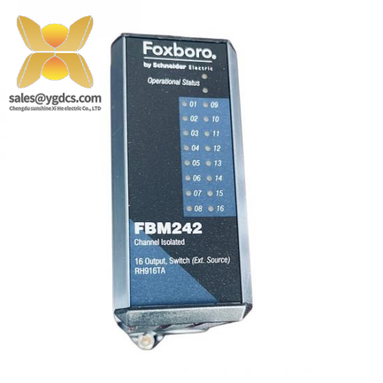 FOXBORO FBM242 RH916TA Channel isolated output Module