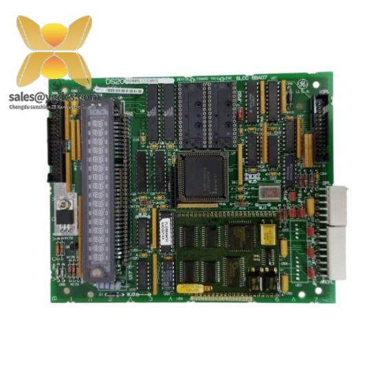 GE FANUC DS200SLCCG3A LAN Communication Card