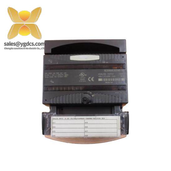 GE FANUC IC200ALG240 Analog Input I/O