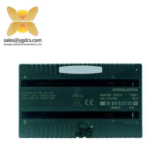GE Fanuc IC200ALG326F Analog Output Module