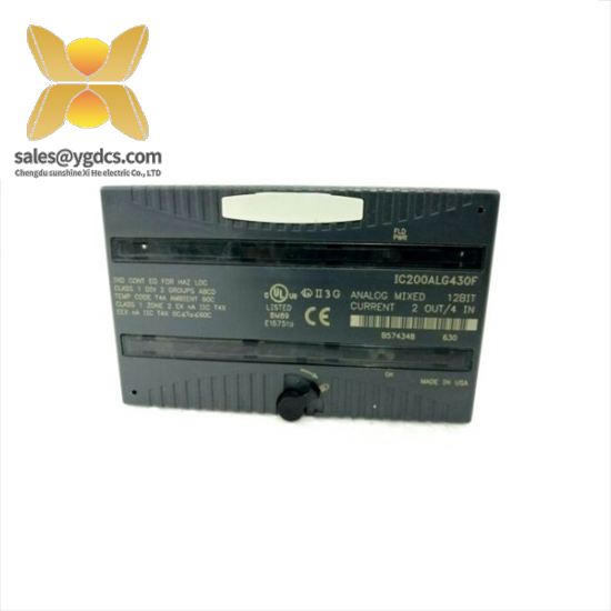 GE FANUC IC200ALG430F analog mixed module