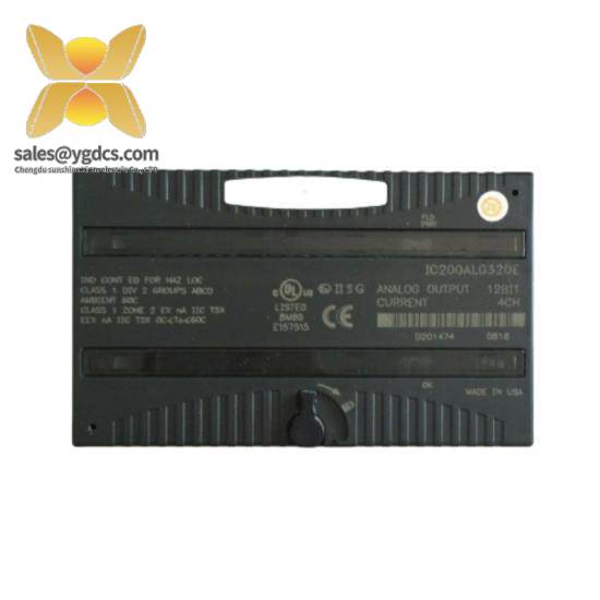 GE FANUC IC200ALG620 Analog Input I/O