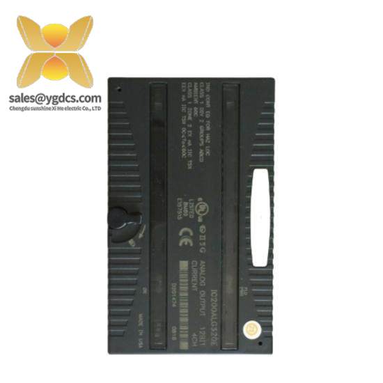 GE FANUC IC200ALG620 Analog Input I/O