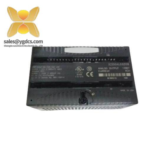 GE IC200ALG262G Analog Current input module